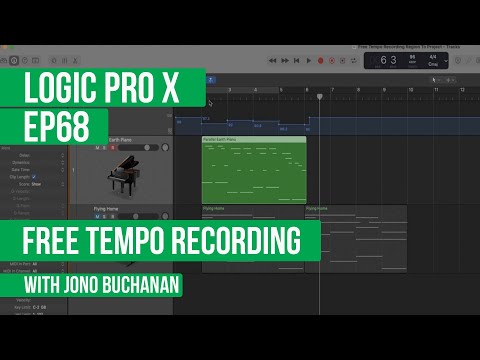 LOGIC PRO X - Free Tempo Recording Explained