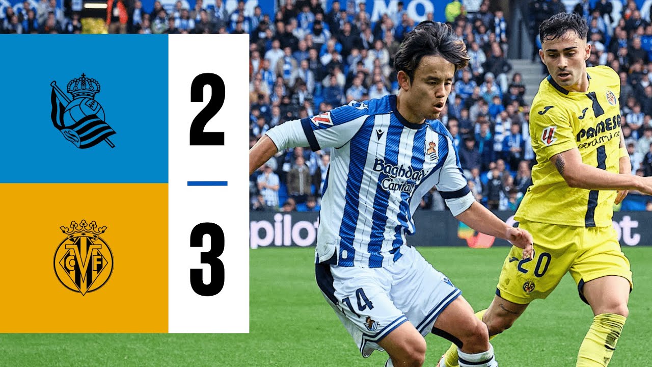 Real Sociedad vs Villarreal Match Summary