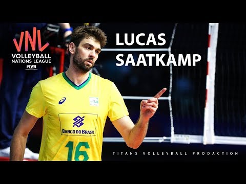 Lucas Saatkamp | Best Aсtions VNL 2019 ᴴᴰ