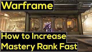 [Warframe] How to Increase Mastery Rank Fast in 2022