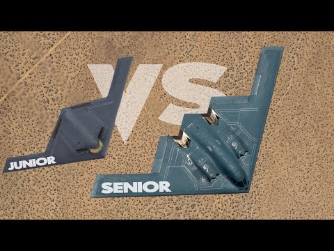 B-2 vs B-21 Raider | 2 Stealth Bombers face to face