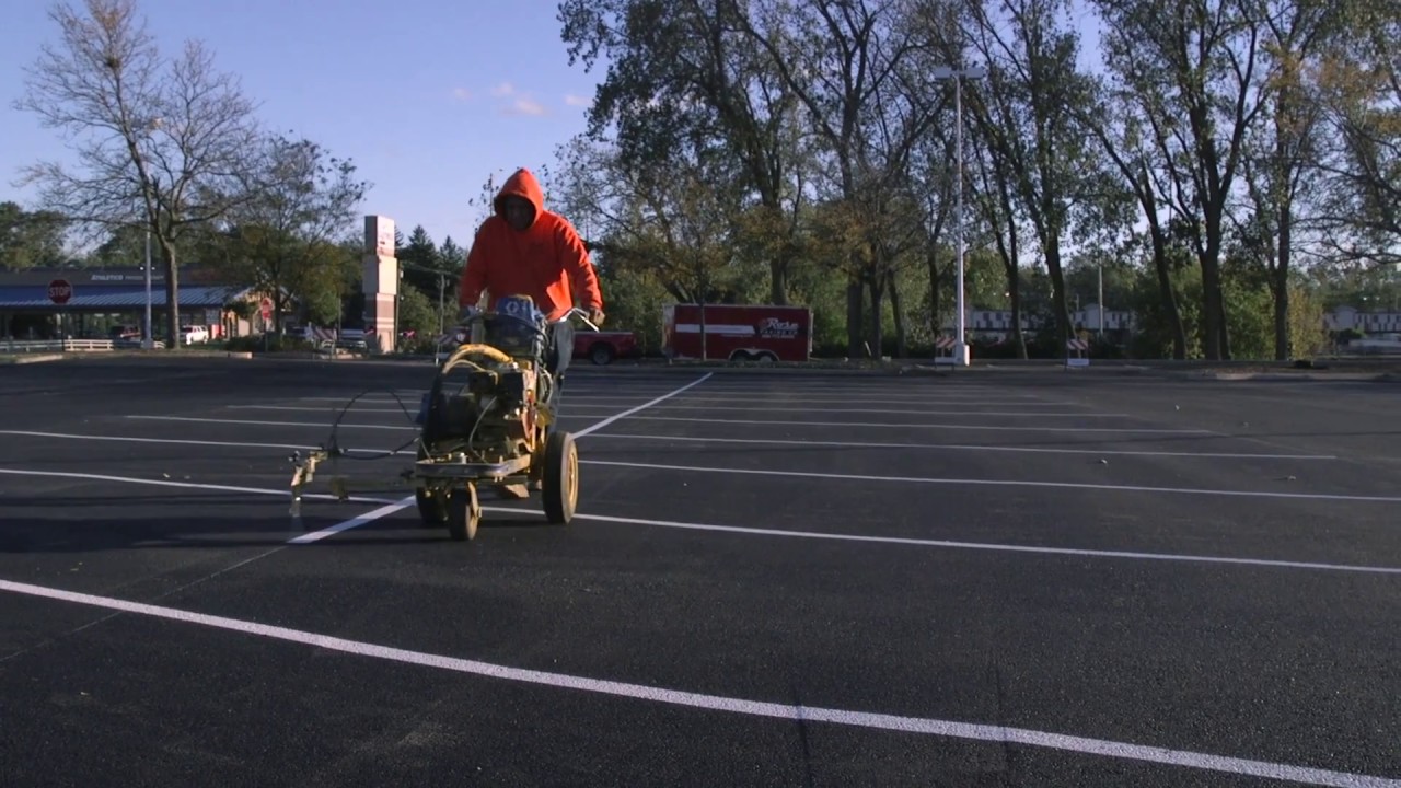 Rose Paving - An Example of Parking Lot Striping: Marking Your Lot for Success