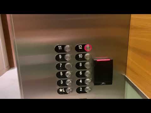 Otis Series 4 Traction Parking Elevators @ JPMorgan Tower, Miami, FL