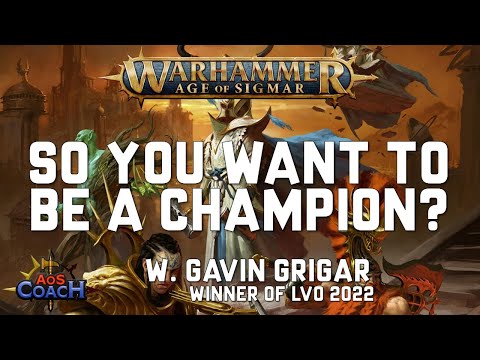 So You Want To Be A Champion w. LVO Winner Gavin Grigar