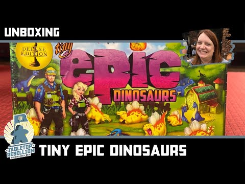 Tiny Epic Dinosaurs - Unboxing - Tabletop Rebellion