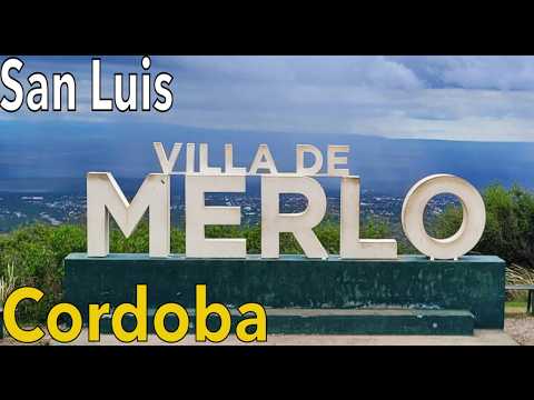 MERLO SAN LUIS pueblos pintorescos del valle TRASLASIERRA Córdoba.