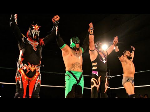 Los CazaFantasmas, Estilo Mexicano, Damian666 vs Anarkya, Meteoro, Pistolero, Hijo de Rey Misterio
