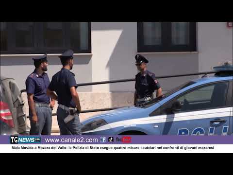 Mala Movida a Mazara del Vallo: la Polizia di Stato
