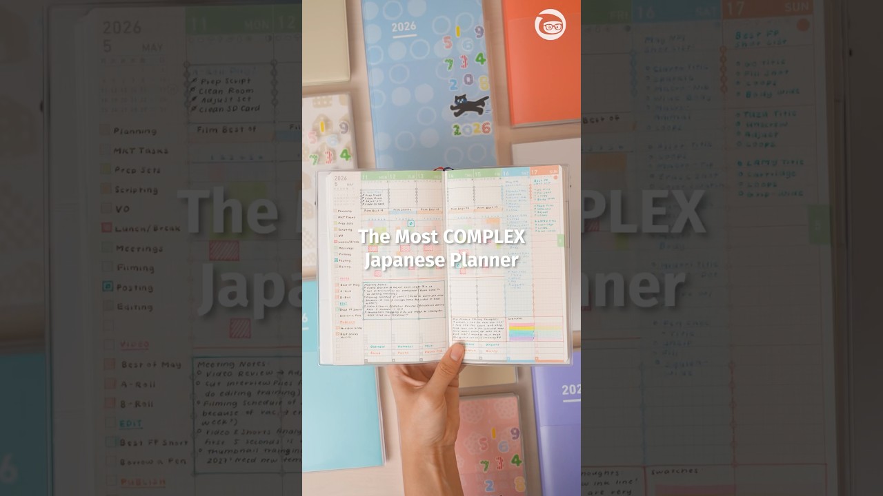 The Most COMPLEX Japanese Planner 🤯🏆