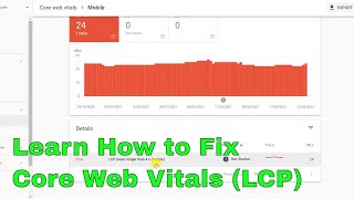 Download the video "How to fix Google Core Web Vitals LCP errors issue and get High Rankings in Search Results"