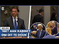 Reacties Kamer na weglopen kabinet bij Baudet: 'Wat een poppenkast!'