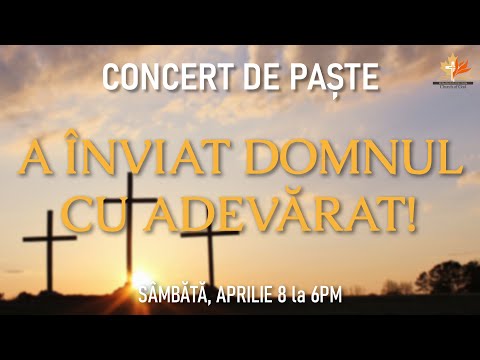 April 8, 2023 ~ Concert de Paște/Easter Concert ~ Sâmbătă/Saturday