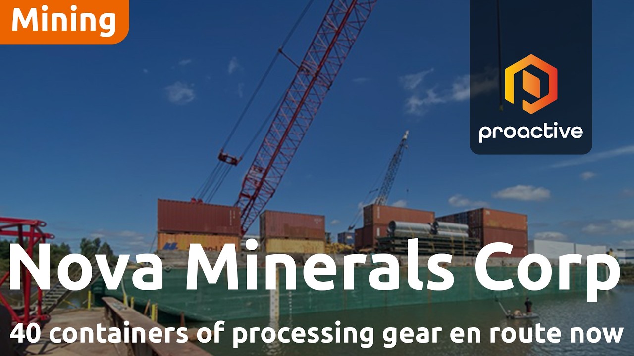 Nova Minerals ships processing plant equipment to Alaska, Targets Antimony production in 2027