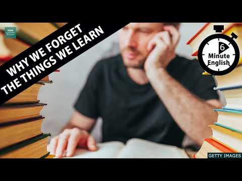 Why we forget the things we learn   6 Minute English