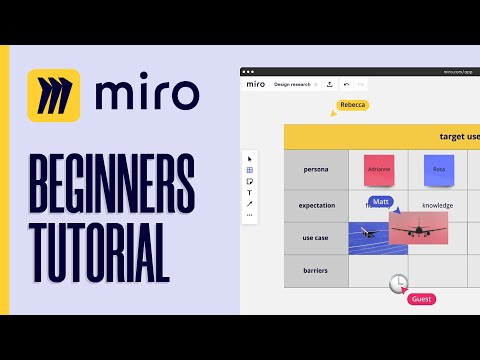How To Use Miro For Beginners | Miro Tutorial 2024