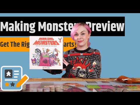 Making Monsters Preview - Mad Science, Monster Mayhem and Monsteriffic Puns!