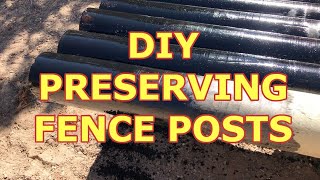 Preserving Wood & Wooden Fence Posts