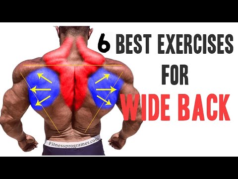 6 Exercises To Build Bigger Back | GYM BODY MOTIVATION