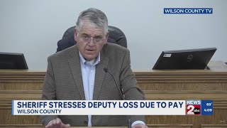 Wilson County Sheriff's Office losing staff due to pay