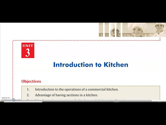 Understanding Commercial Kitchens: A Comprehensive Guide for Grade IX ...