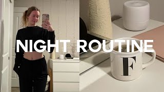 cozy fall night routine | realistic get un-ready & unwind with me