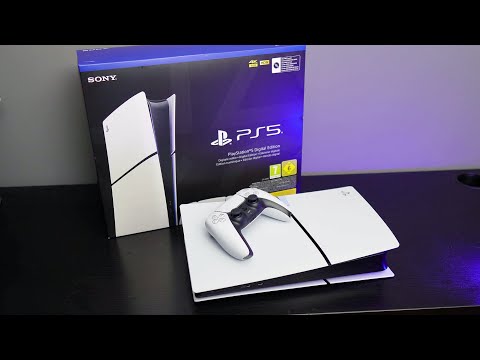 Unboxing PS5 Slim Digital Edition ASMR