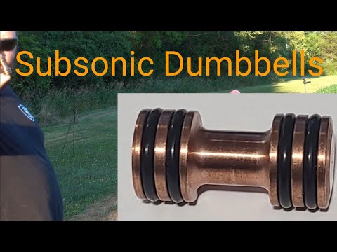 Sneak peek of the new Subsonic Dumbbell slugs.