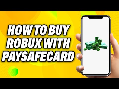 How to buy Robux with Paysafecard
