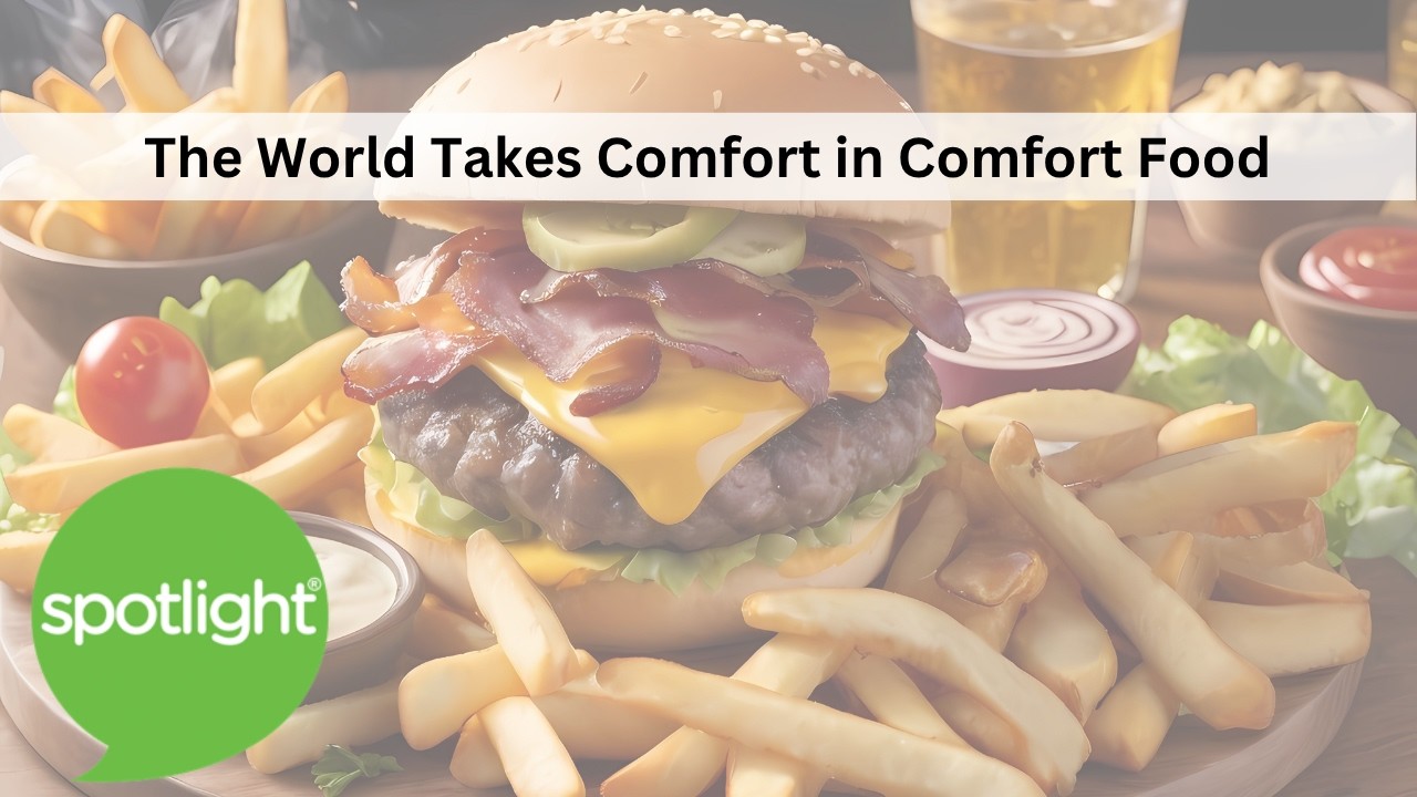 The World Takes Comfort in Comfort Food | practice English with Spotlight