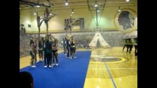 preview picture of video 'Donna High School Pep Rally UTPA Cheerleaders and Dancers 2009'