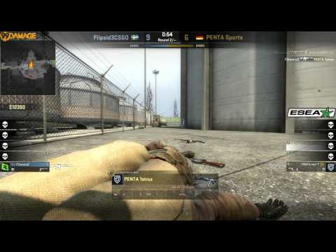 PENTA vs. Flipsid3 Tactics | ESEA Season 18 | (de_nuke)