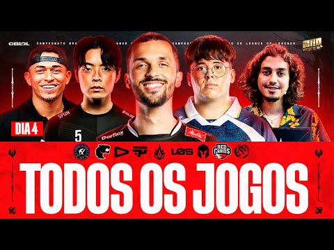 COPA CBLOL 2026 (DIA 04) - TODOS OS JOGOS - COMPLETO