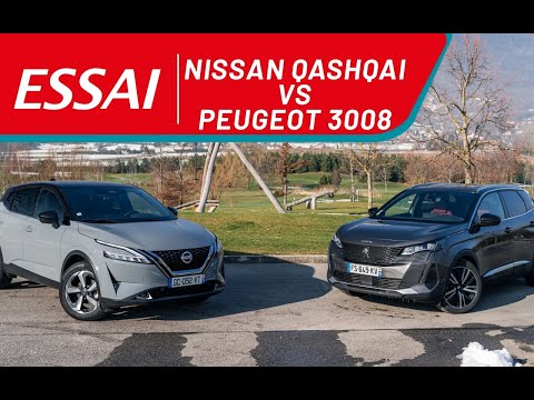 Match Peugeot 3008 vs Nissan Qashqai