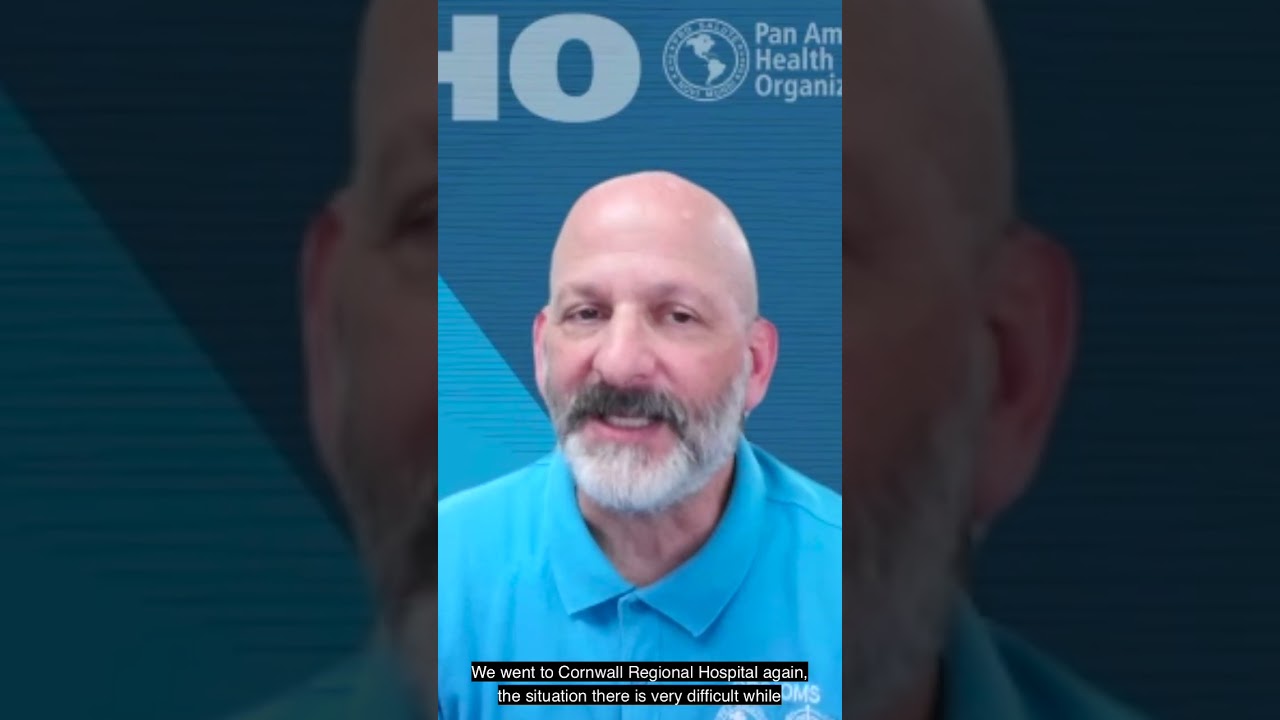 01 Interview with Ian Stein PAHO WHO Representative to Jamaica regarding Hurricane Melissa situation