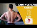 MUSS ICH MEIN TRAINING IN DER DIÄT VERÄNDERN❓
