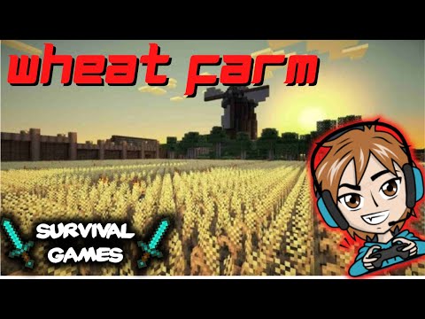 Minecraft Easiest Villager Wheat Farm || wheat farm || farm in minecraft || minecraft