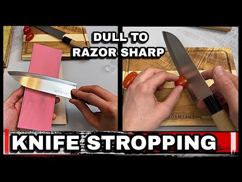 Kein Schleifstein? Kein Problem – Messer rasiermesserscharf bekommen 🔥🔪 – So geht's