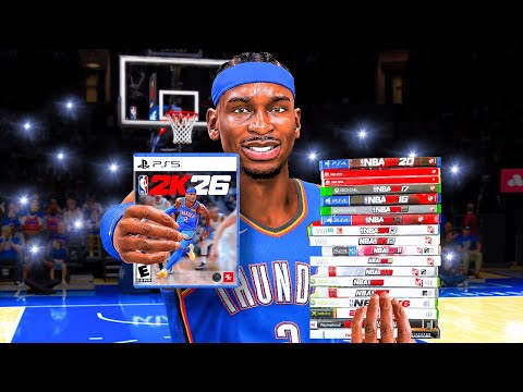 Dunking With The Cover Athlete In Every NBA 2K Game
