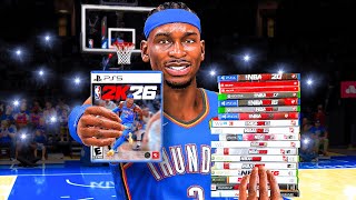 Dunking With The Cover Athlete In Every NBA 2K Game