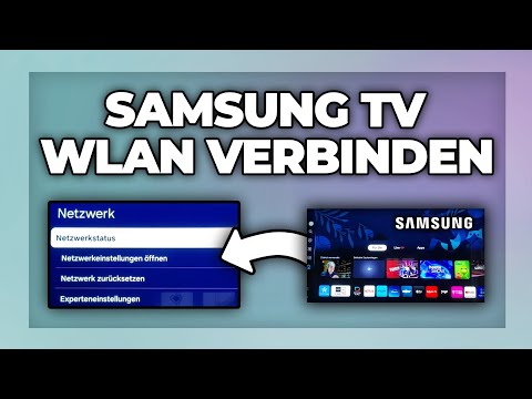 Samsung Fernseher Internet einrichten & mit WLAN verbinden - Tutorial