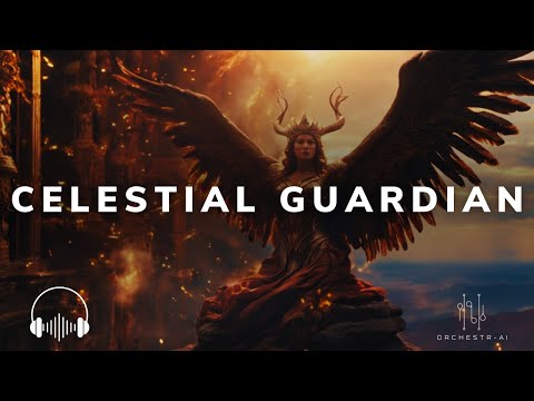 Celestial Warrior: Symphony of the Divine Guardian | Epic Orchestral Music by Orchestr-AI
