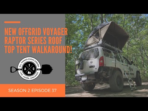 New Offgrid Raptor Series Roof Top Tent! (Walkaround, Features, Impressions)