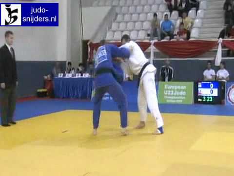 Judo 2009 Antalya: Dino Pfeiffer (GER) - Mikalai Matsko (BLR) [-100kg].