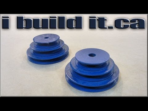 How To Make Wooden Step Pulleys