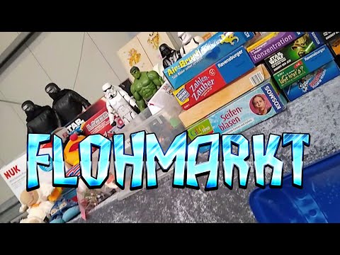 FLOHMARKT LIVE ACTION #27 Genialer Flohmarkt 😃 Ich treffe White Wolf - Trödelmarkt Retro Haul