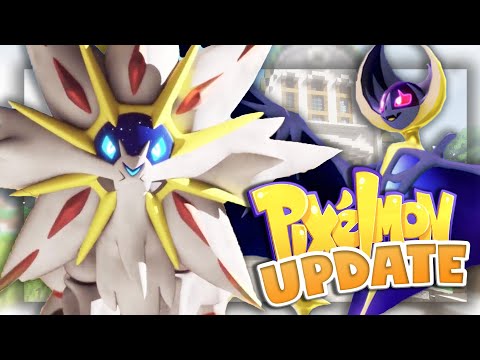Every Generation 7 Pokemon has Arrived! | SOLGALEO and LUNALA! | Pixelmon 7.0.0 Update Showcase