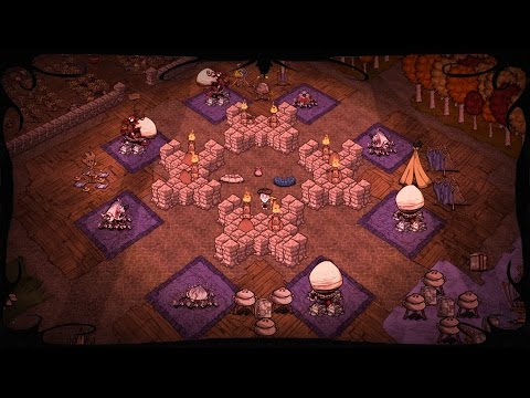 Don't Starve Double Mega Base Tour - Reign of Giants at 1250 days & Don't Starve Together at 1850