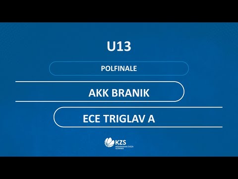 F4MU13 - AKK Branik : ECE Triglav A - polfinale - Sezona 2020/21