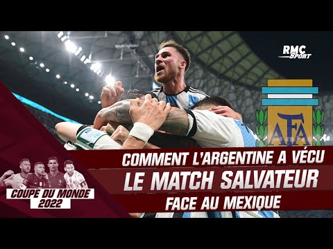 Coupe du monde 2022 : Comment l’Argentine a vécu le match salvateur contre le Mexique
