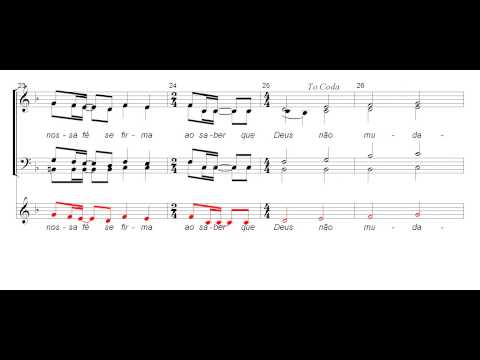 O amor de Deus não muda (soprano)